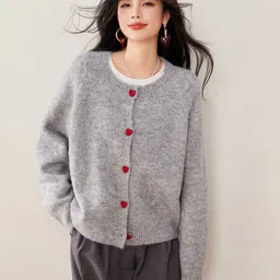 JC Collection Women Fuzzy Cardigan-image-63