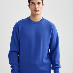 DeFacto Round Neck Pullover Sweatshirt-picture-36