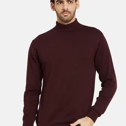 METTLE Mock Collar Cotton Pullover-image-29