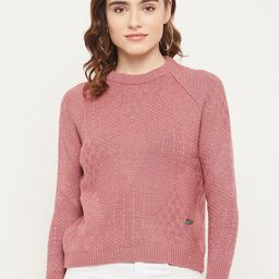 Duke Women Acrylic Pullover Sweater-25