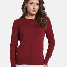 METTLE Women Chevron Pullover-image-43