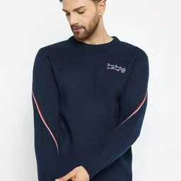 Duke Round Neck Acrylic Pullover-image-101