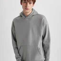 DeFacto Hooded Pullover Sweatshirt-picture-52