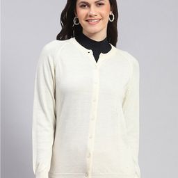 Monte Carlo Round Neck Pure Woollen Cardigan-image-69
