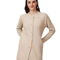 TWENTY ME Women Round Neck Front-Open Sweater-56