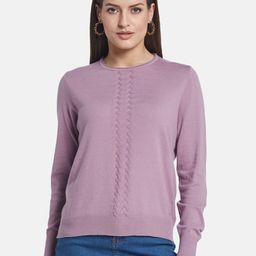METTLE Women Chevron Pullover-image-98