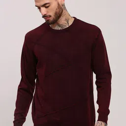 SHOWOFF Men Self Design Pullover Sweaters-image-50