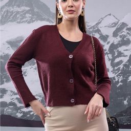 Kotty Women V - Neck Cardigan Sweater-picture-35
