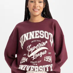DeFacto Typography Printed Pullover-picture-2