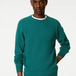 Marks & Spencer Round Neck Woollen Pullover Sweater-image-94