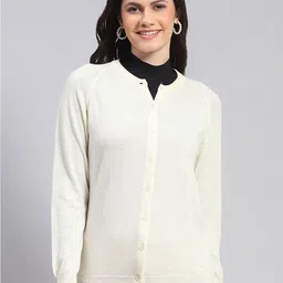 Monte Carlo Ribbed Woollen Cardigan-image-4