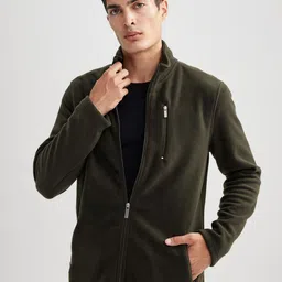 DeFacto Stand Collar Bomber Jacket-picture-38