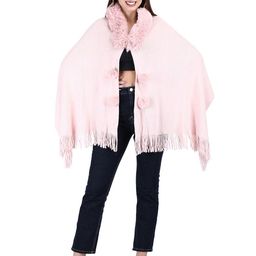 Stole & Yarn Women Poncho-image-43