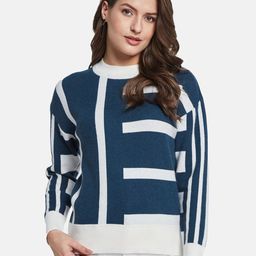 METTLE Women Printed Pullover-image-58