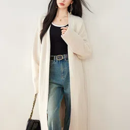 JC Collection Women Ribbed Longline-image-58