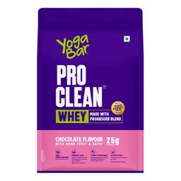 Yogabar Pro Clean Whey,  1.5 lb  Chocolate with Monk Fruit & Dates -22