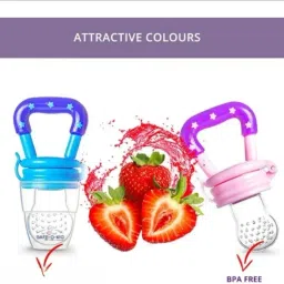 ushacosmosis Nibbler Soother for Babies Fruit Feeder Teether and Feeder image 2