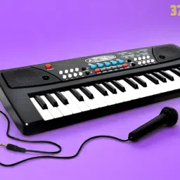 X24 Keys Piano Toy with Microphone, USB Power Cable & Sound Recording Best Birthday Gift for Boys and Girls Musical Instruments Analog Digital Piano-59