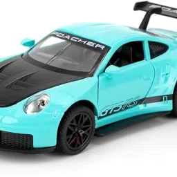 Porsche GT3RS Model Car, Children's Toy Car with Light and Sound-image-45