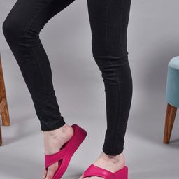 Action T-Strap Flatform Heels-2