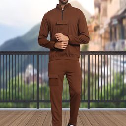 metronaut Solid Men Track Suit-picture-28