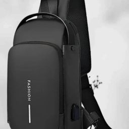 ProArch WomenBuzz Crossbody Massenger Bag Shoulder Strap With with Lock USB Charging Waist bag-image-114