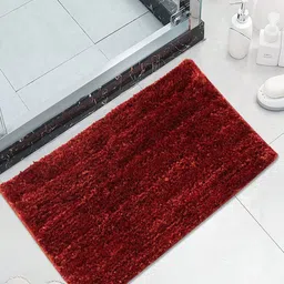 LUXEHOME INTERNATIONAL Solid 1600 GSM Microfibre Bath Rug-image-21
