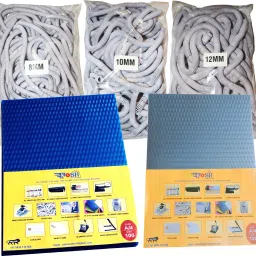 Kosh A/4 Spiral Binding Sheet 2 Packet, with 3 Packet Ring Size 8, 10,12mm Combo Pack Manual Ring Binder-16