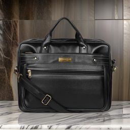 provogue Men & Women Black Messenger Bag-picture-12