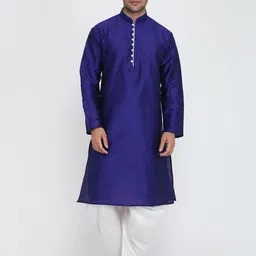 ROYAL KURTA Mandarin Collar Straight Kurta With Patiala-picture-25