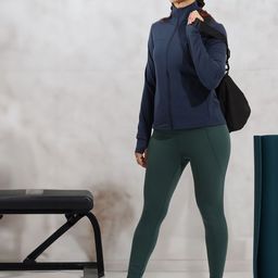 Blissclub Mock Collar Lightweight Sporty Jacket-image-33