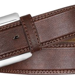Men Evening, Party, Formal, Casual Brown Artificial Leather Belt-image-26