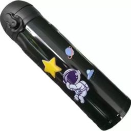 Space push button insulated stainless steel water Bottle Pack of 1, Multicolor) 500 ml Water Bottle-image-1