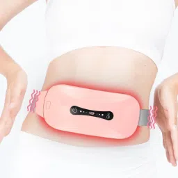 Electric Menstrual Heating Pad PortableCordless Period PainRelief Back Abdominal-image-3