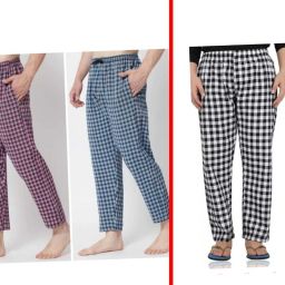 Pack of 3 Stylish Fashionable Men Pyjama-image-1