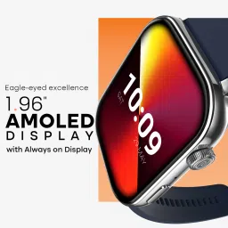 Noise Icon 4 with Stunning 1.96'' AMOLED Display, Metallic Finish, BT Calling Smartwatch image 3