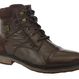 Genuine Premium Leather Luxury Boots For Men-image-25
