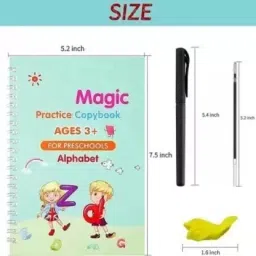 Magic Practice Copybook, (4 BOOK + 10 REFILL) Tracing Book 307-image-73
