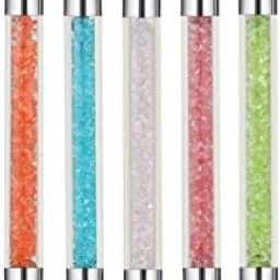 Nail Art Sculpture Pen Silicone Double Ended Nail Art Tool with Acrylic Handle-2