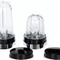 Bullet Jar for Mixer Grinder Set of 2 (530 ML,350 ML) Mixer Juicer Jar-picture-2