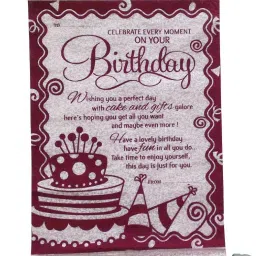 Birthday Message Scroll Card - Greeting Card-2