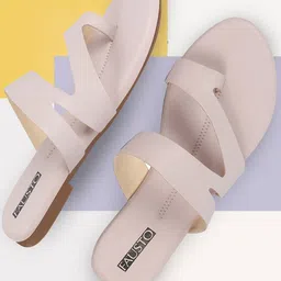 FAUSTO Strappy One Toe Flats-picture-29
