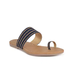 SALARIO Women Printed One Toe Flats-picture-34