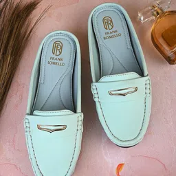 FRANKROMELLO Textured Mules-41