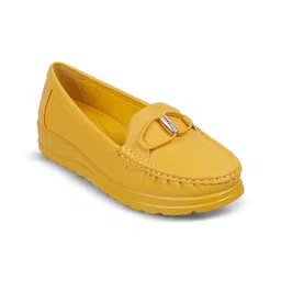 Mochi Embellished Round Toe Slip-On Ballerinas-image-49