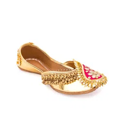 5 ELEMENTS Embellished Mojaris Flats-41