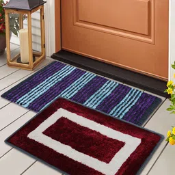 Story@home Set Of 2 Printed Anti-Skid Doormats-14