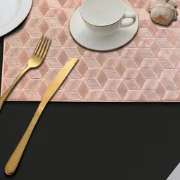 LooMantha 2-Pcs Copper Textured Table Placemats-41