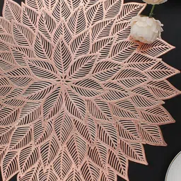 LooMantha 2-Pcs Brown Star Table Placemats-26