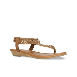 Bata Women Yellow Embellished Flats-picture-30